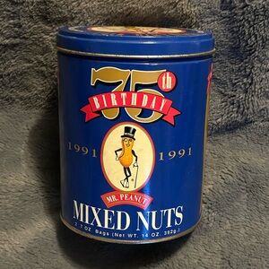 😉Bundle Days😉 Vintage Planters Mr. Peanut 75th Birthday/ Anniversary Mixed Nuts